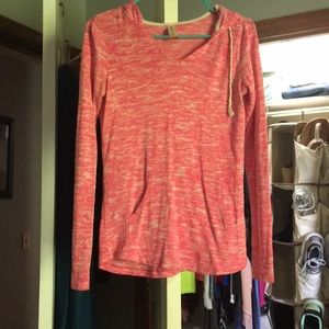 Long sleeve hoodie shirt. Worn a few times.